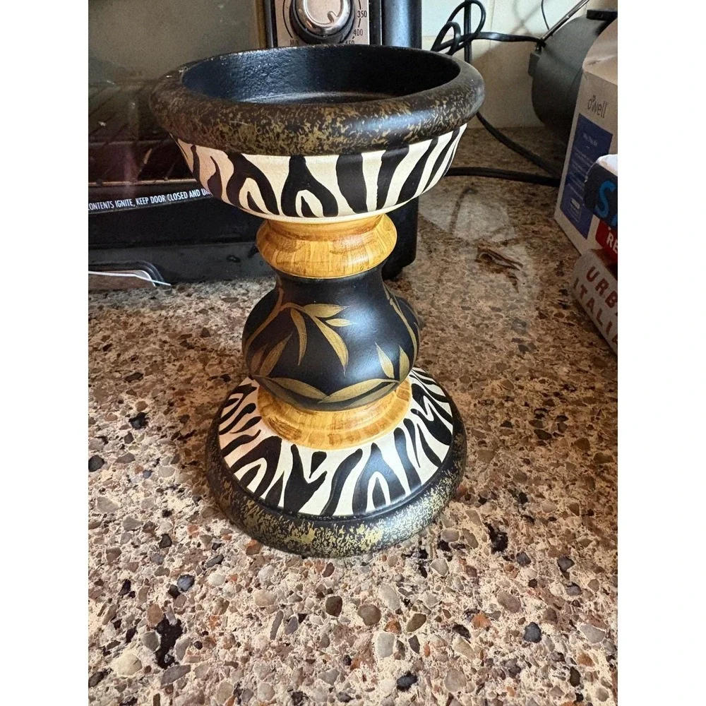 Anita Rosenberg Candle Holder, featured on the cover of her book